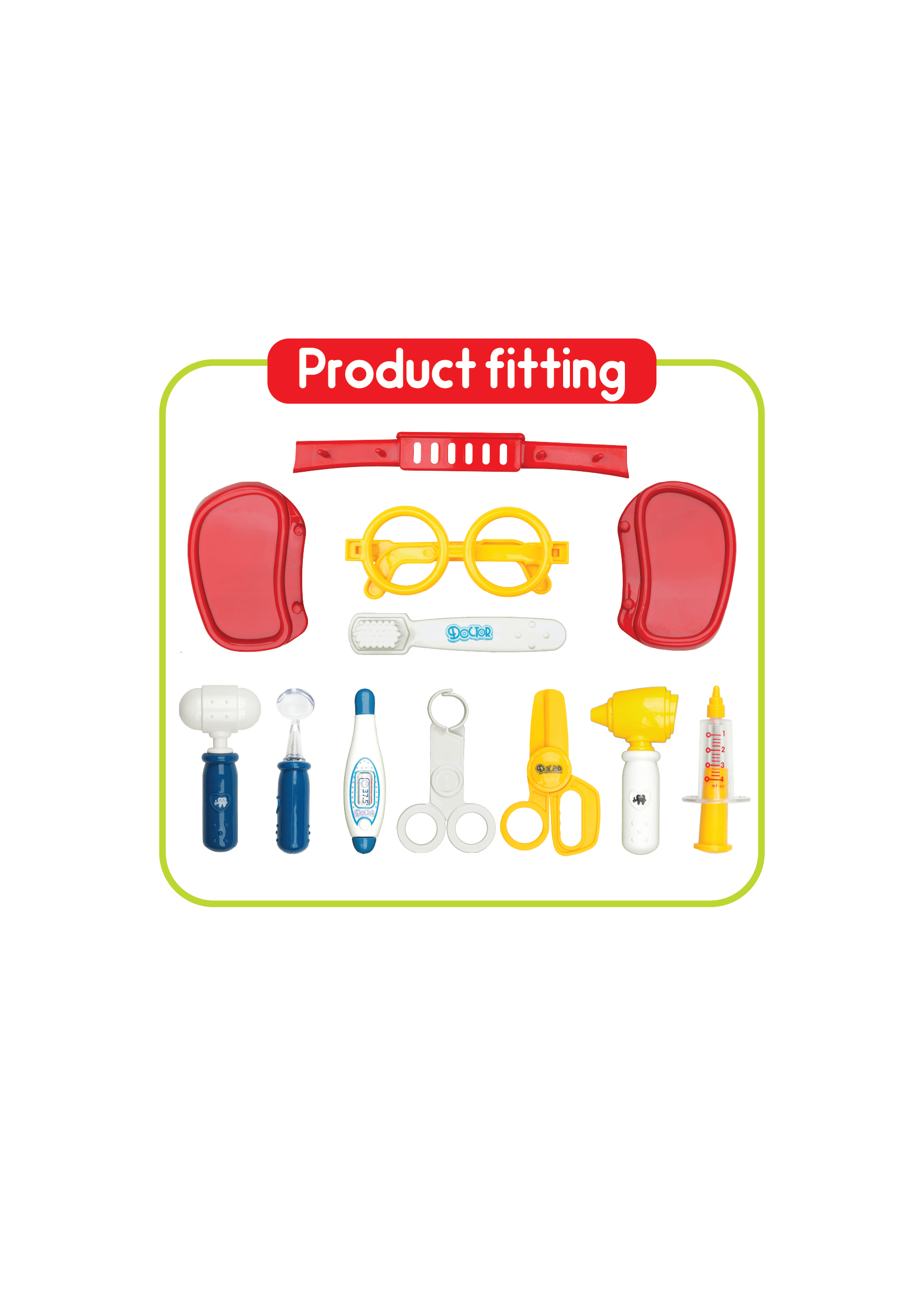 ست کیف پزشکی کودک مونوکو - MT -810 doctor kids - تصویر 4